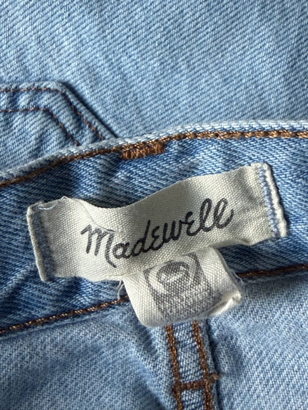 Madewell Ahern Wash Superwide-Leg Jeans Size 25 Denim 54940 - Picture 9 of 13